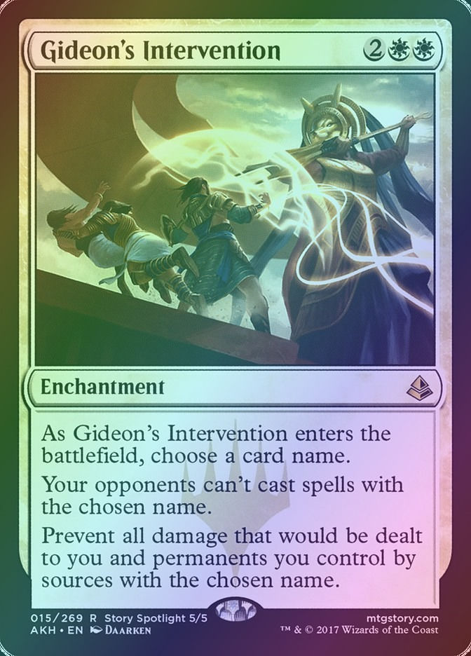 Gideon's Intervention (AKH) (15) / Foil