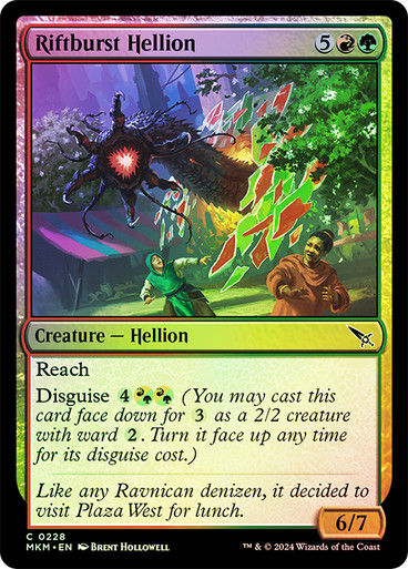 Riftburst Hellion (mkm) (228) / Foil