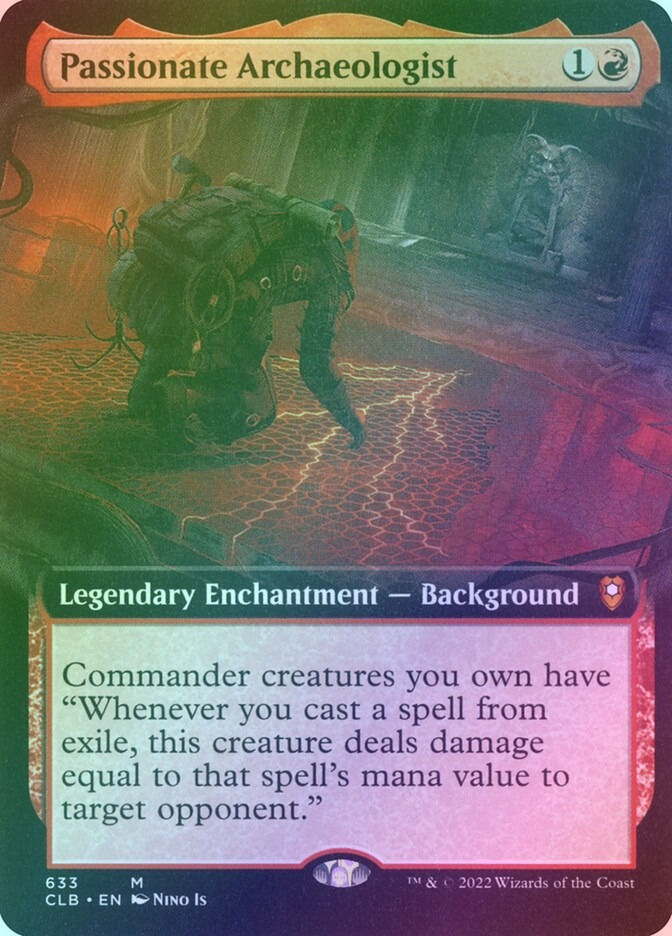 Passionate Archaeologist (CLB) (633) / Extended Art / Foil