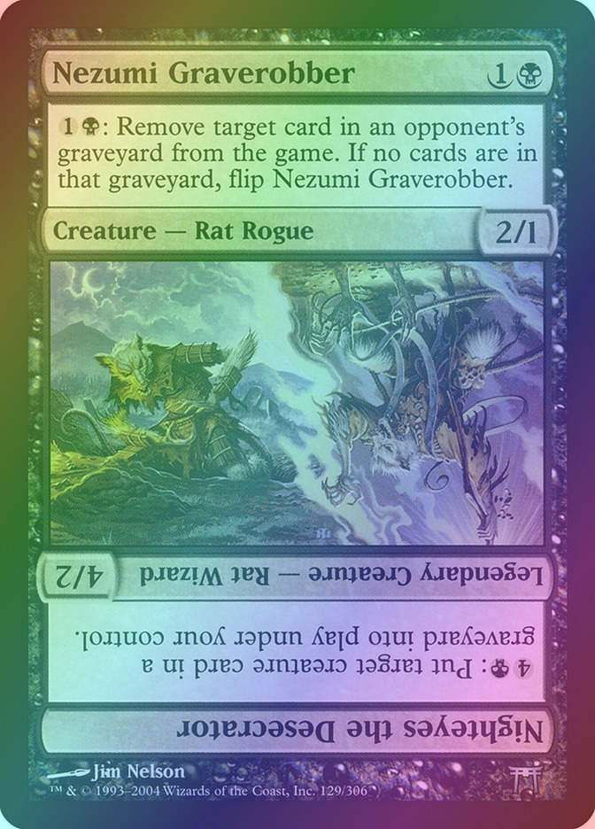 Nezumi Graverobber // Nighteyes the Desecrator (CHK) (129) / Foil