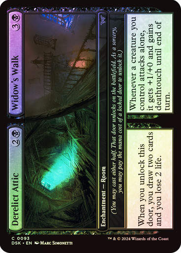 Derelict Attic // Widow's Walk (DSK) (93) / Foil