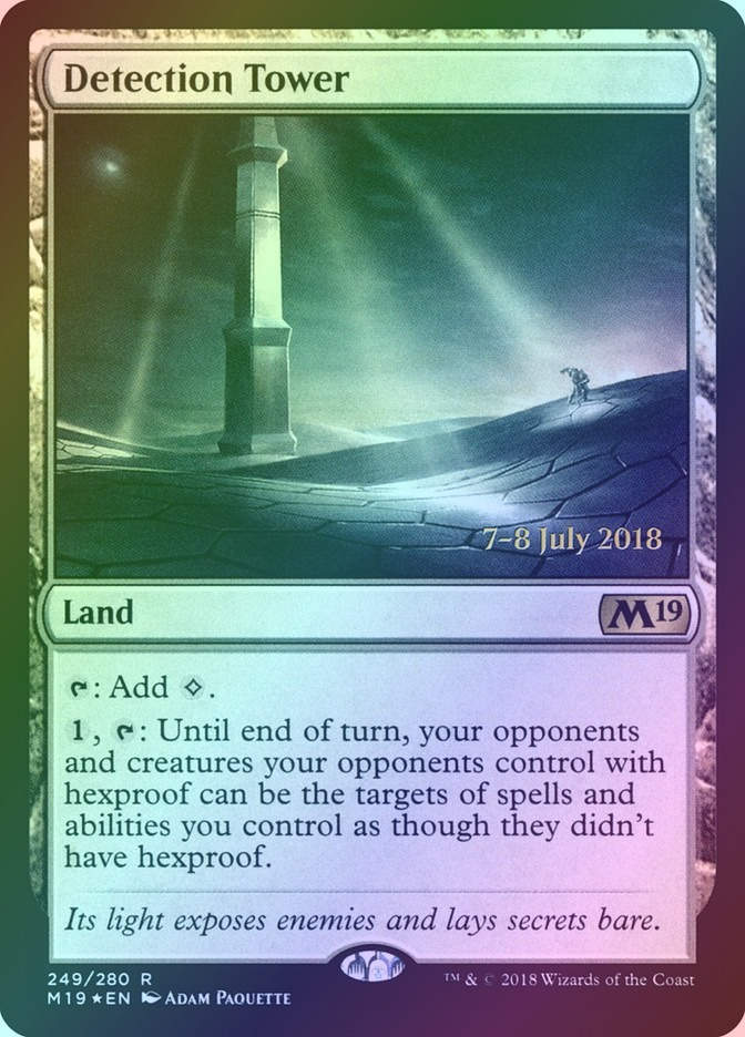 Detection Tower (PM19) (249s) / Foil