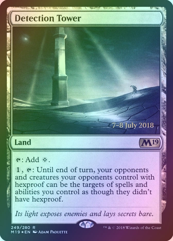 Detection Tower (PM19) (249s) / Foil