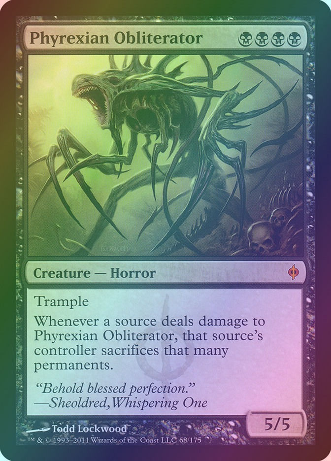 Phyrexian Obliterator (NPH) (68) / Foil