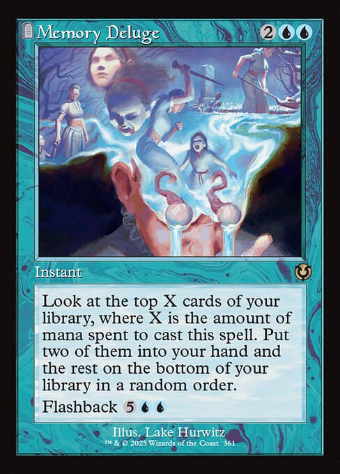 Memory Deluge (INR) (361) / Retro Frame