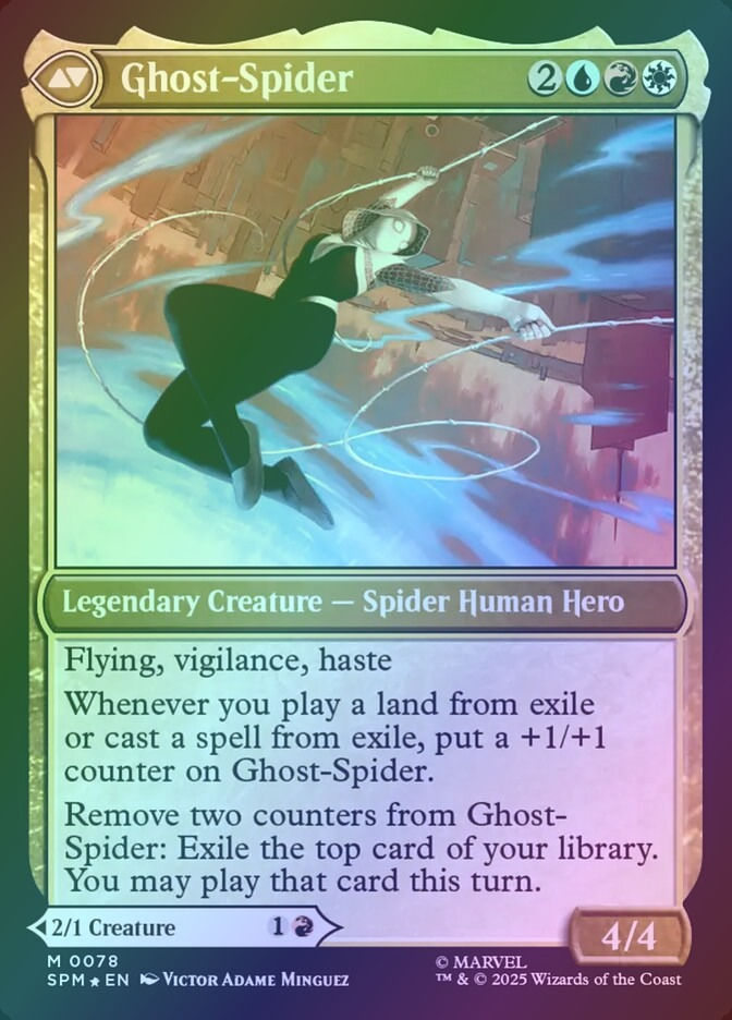Gwen Stacy // Ghost-Spider (PSPM) (78s) / Foil — cara 2 de 2