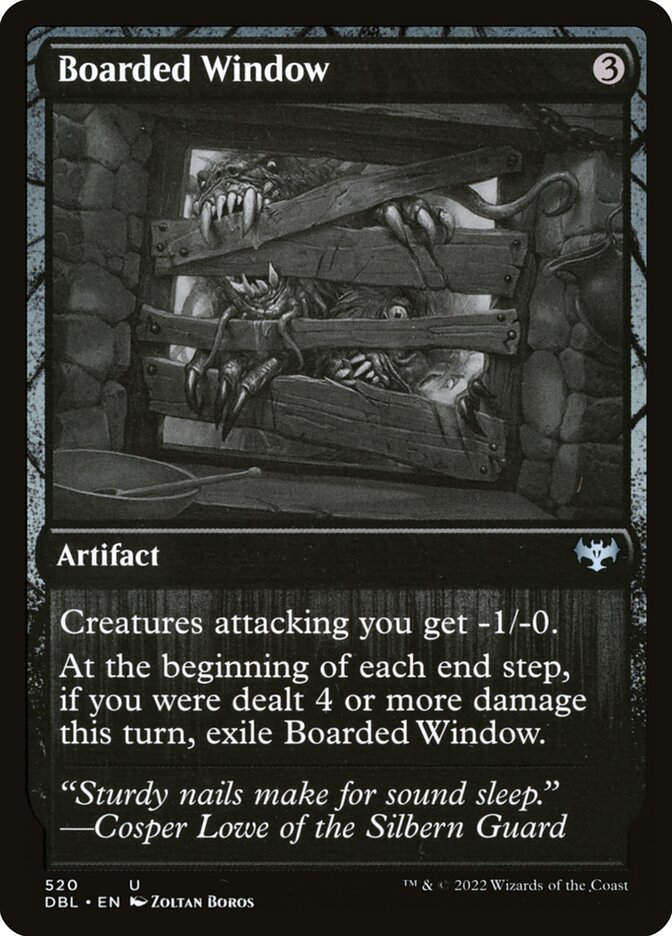 Boarded Window (DBL) (520)
