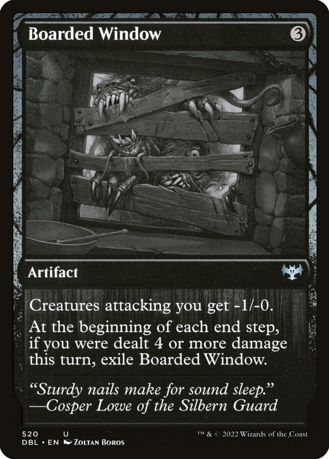 Boarded Window (DBL) (520)