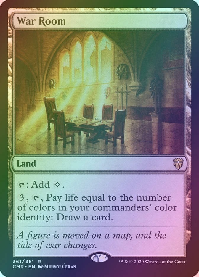 War Room (CMR) (361) / Foil