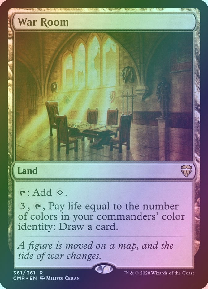 War Room (CMR) (361) / Foil