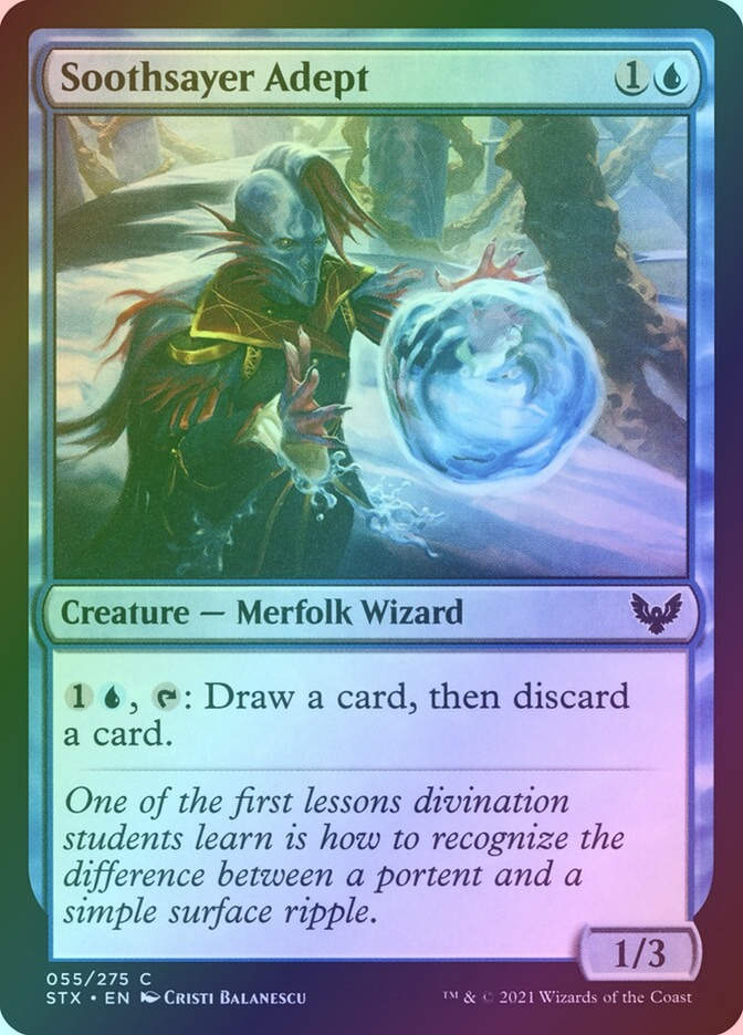 Soothsayer Adept (STX) (55) / Foil