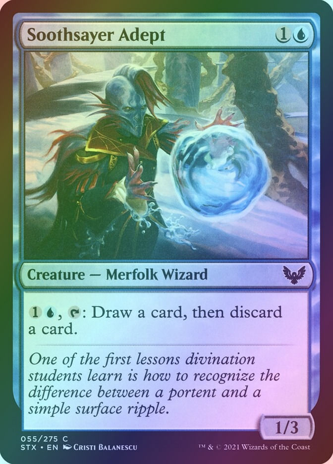Soothsayer Adept (STX) (55) / Foil