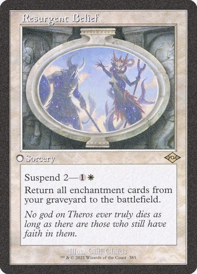 Resurgent Belief (MH2) (385) / Foil Etched