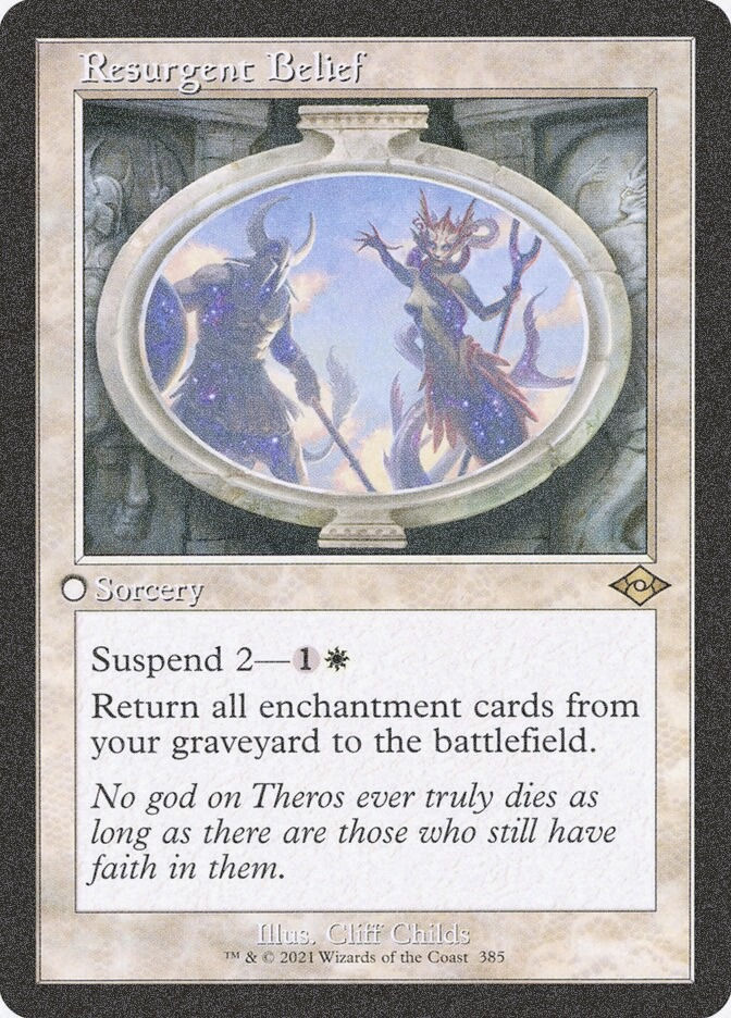Resurgent Belief (MH2) (385) / Foil Etched