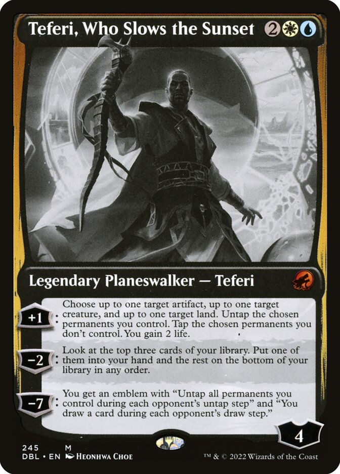 Teferi, Who Slows the Sunset (DBL) (245)