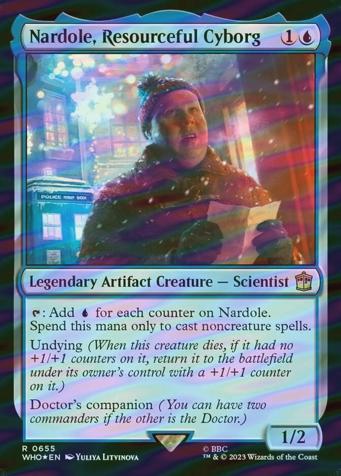 Nardole, Resourceful Cyborg (WHO) (655) / Surge Foil