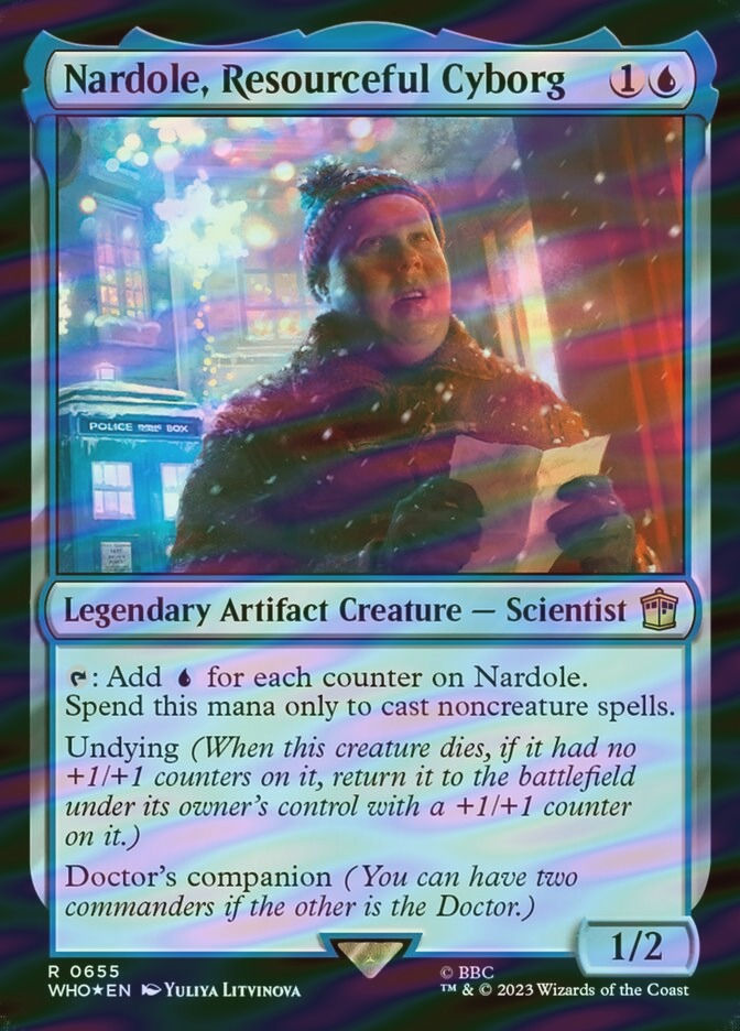 Nardole, Resourceful Cyborg (WHO) (655) / Surge Foil