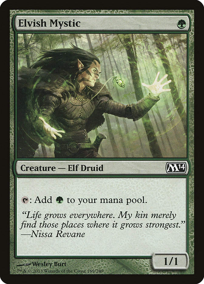 Elvish Mystic (M14) (169)