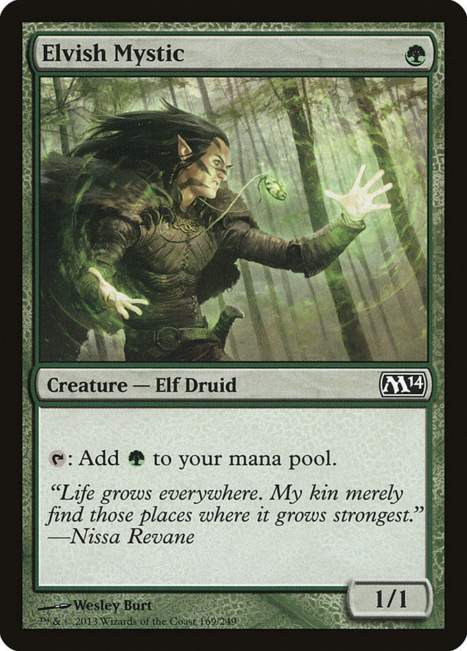 Elvish Mystic (M14) (169)