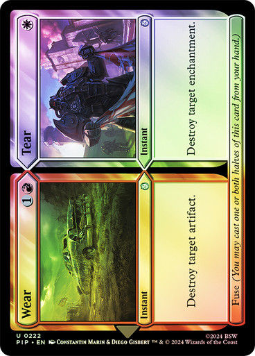 Wear // Tear (pip) (222) / Foil