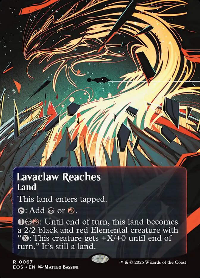 Lavaclaw Reaches (EOS) (67) / Borderless