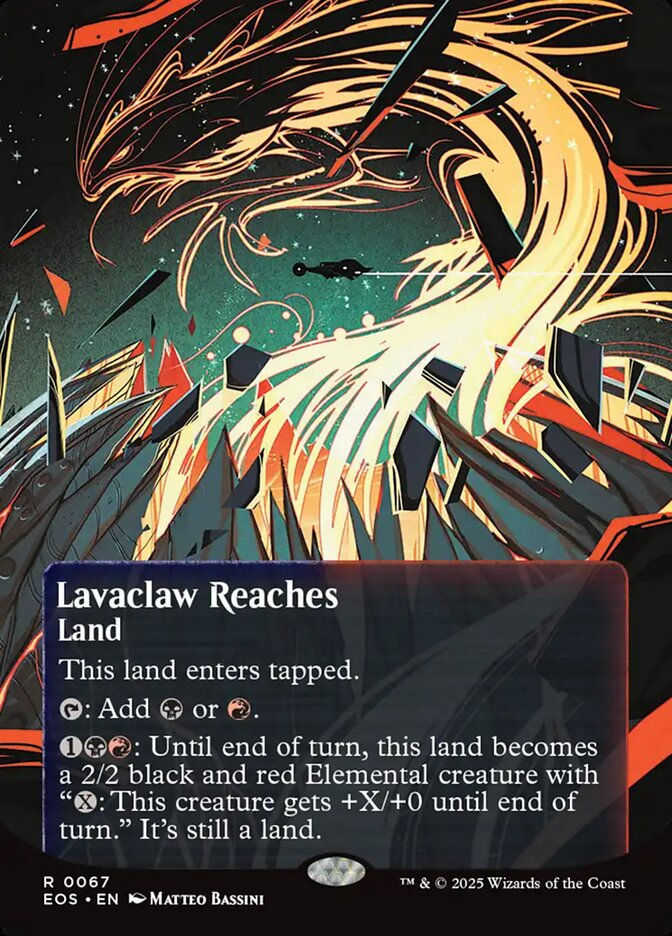 Lavaclaw Reaches (EOS) (67) / Borderless