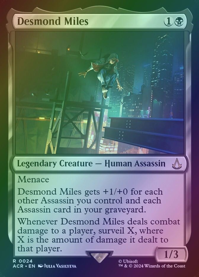 Desmond Miles (ACR) (24) / Foil