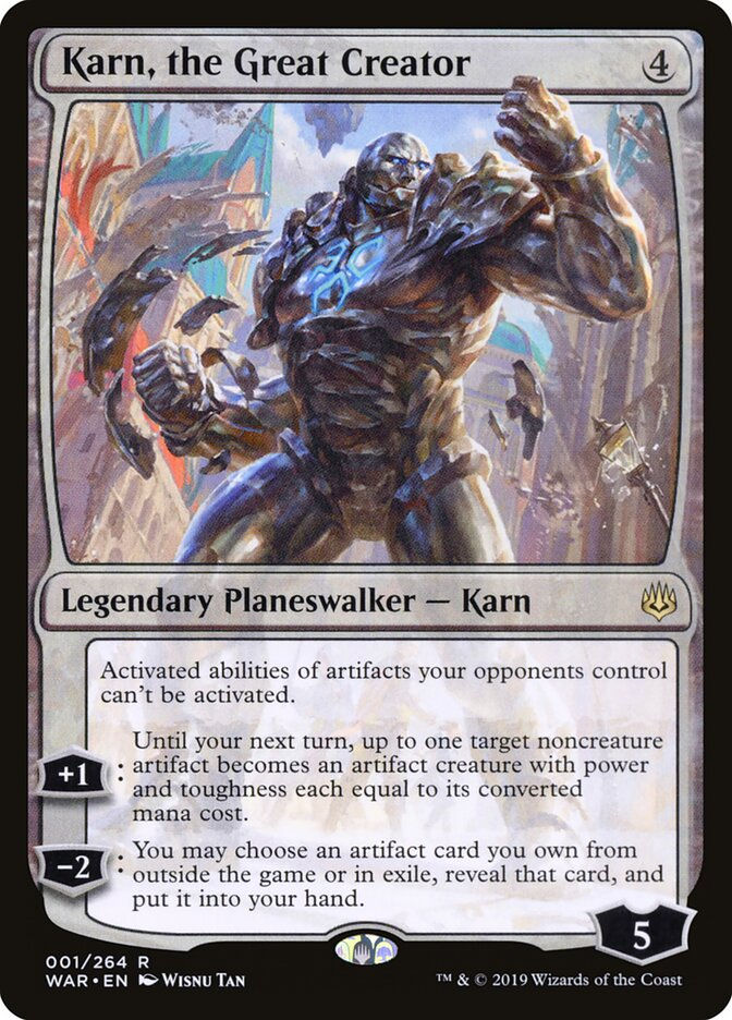 Karn, the Great Creator (WAR) (1)
