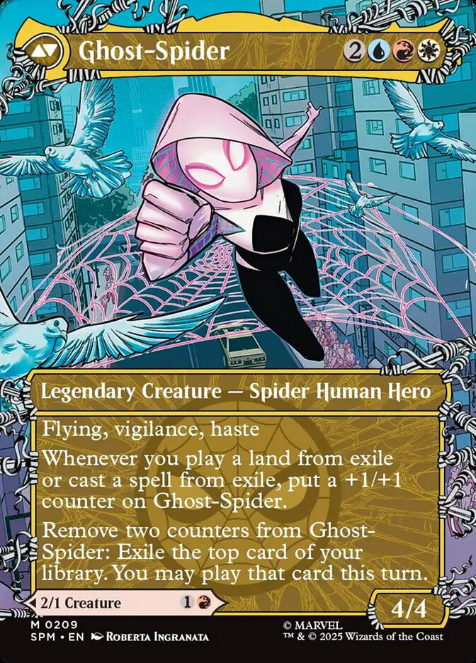 Gwen Stacy // Ghost-Spider (SPM) (209) / Showcase — cara 2 de 2