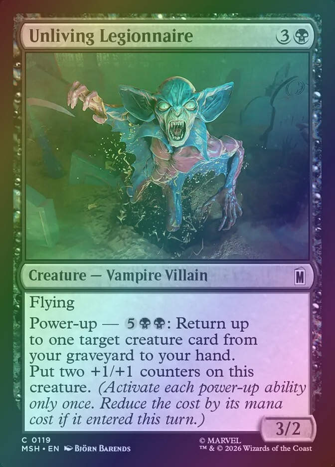 Unliving Legionnaire (MSH) (119) / Foil