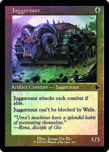 Juggernaut (DMR) / Showcase / Foil