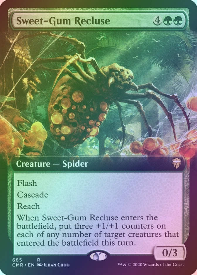 Sweet-Gum Recluse (CMR) (685) / Extended Art / Foil