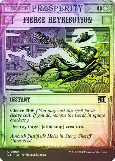 Fierce Retribution (otp) (2) / Foil