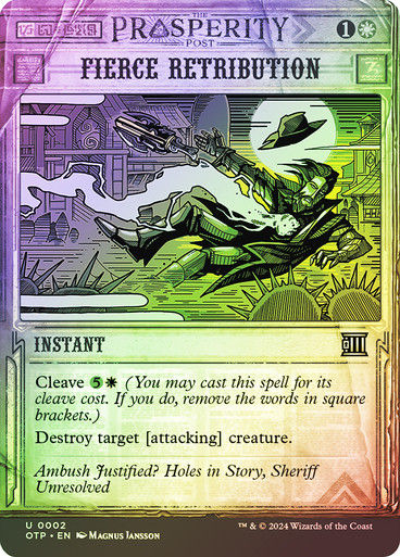 Fierce Retribution (otp) (2) / Foil