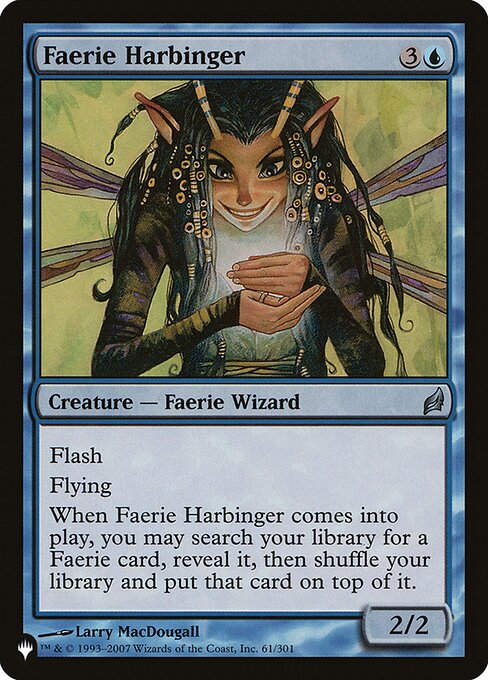 Faerie Harbinger (PLST) (LRW-61)