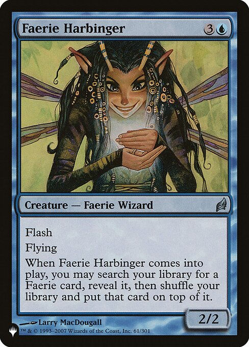 Faerie Harbinger (PLST) (LRW-61)