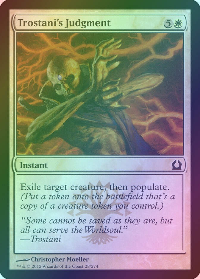 Trostani's Judgment (RTR) (28) / Foil