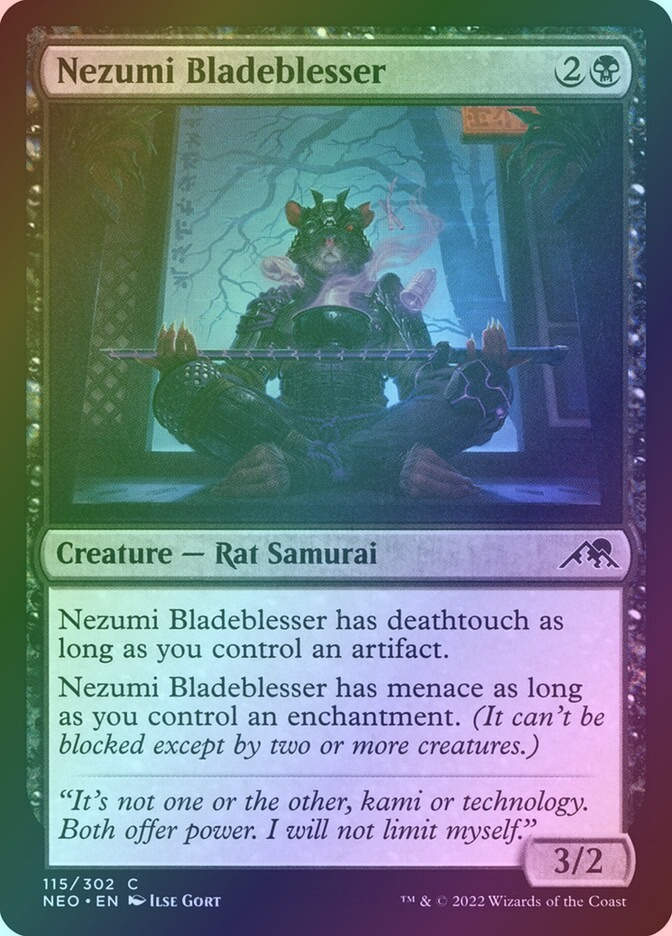 Nezumi Bladeblesser (NEO) (115) / Foil