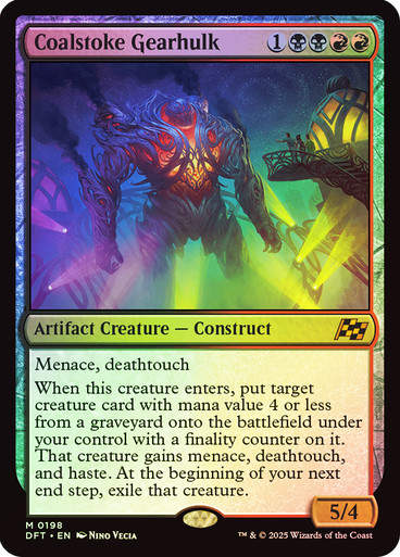Coalstoke Gearhulk (DFT) (198) / Foil