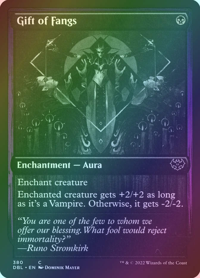 Gift of Fangs (DBL) (380) / Foil