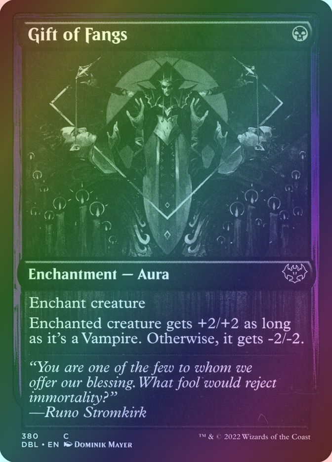 Gift of Fangs (DBL) (380) / Foil