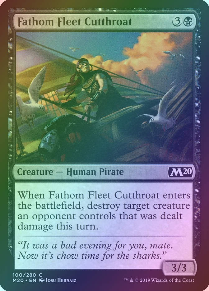 Fathom Fleet Cutthroat (M20) (100) / Foil