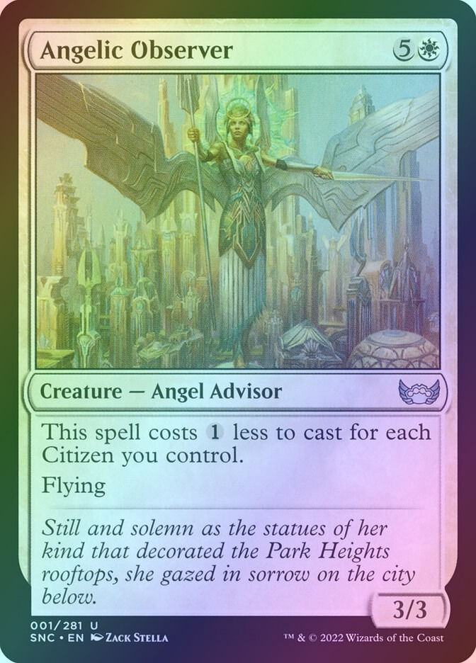 Angelic Observer (SNC) (1) / Foil