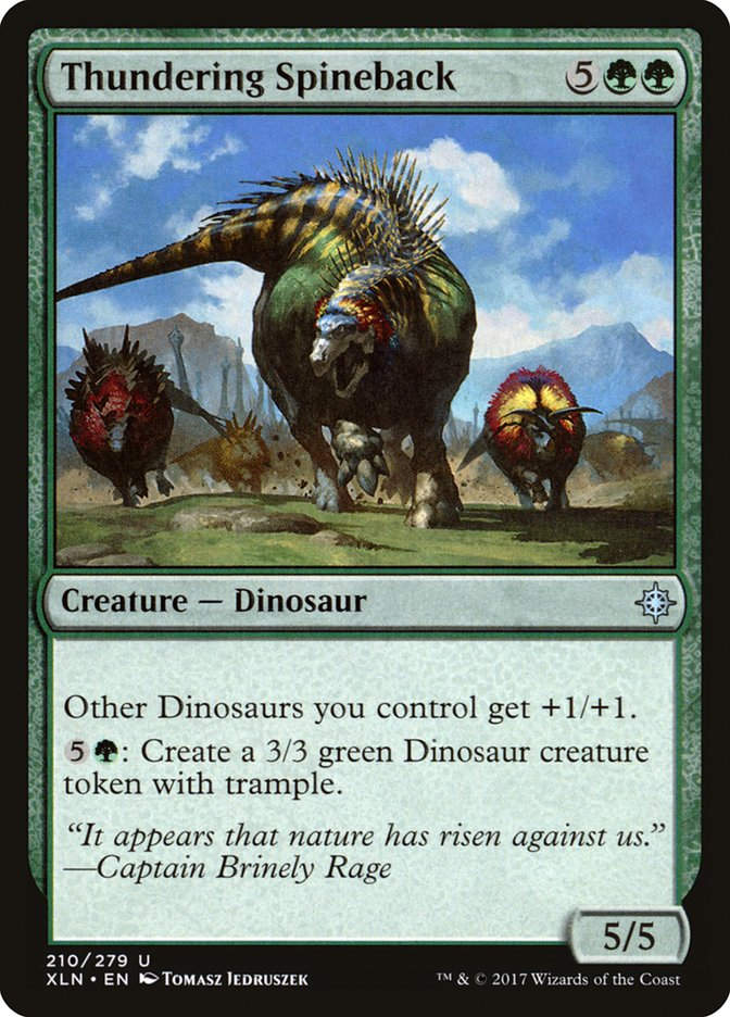 Thundering Spineback (XLN) (210)