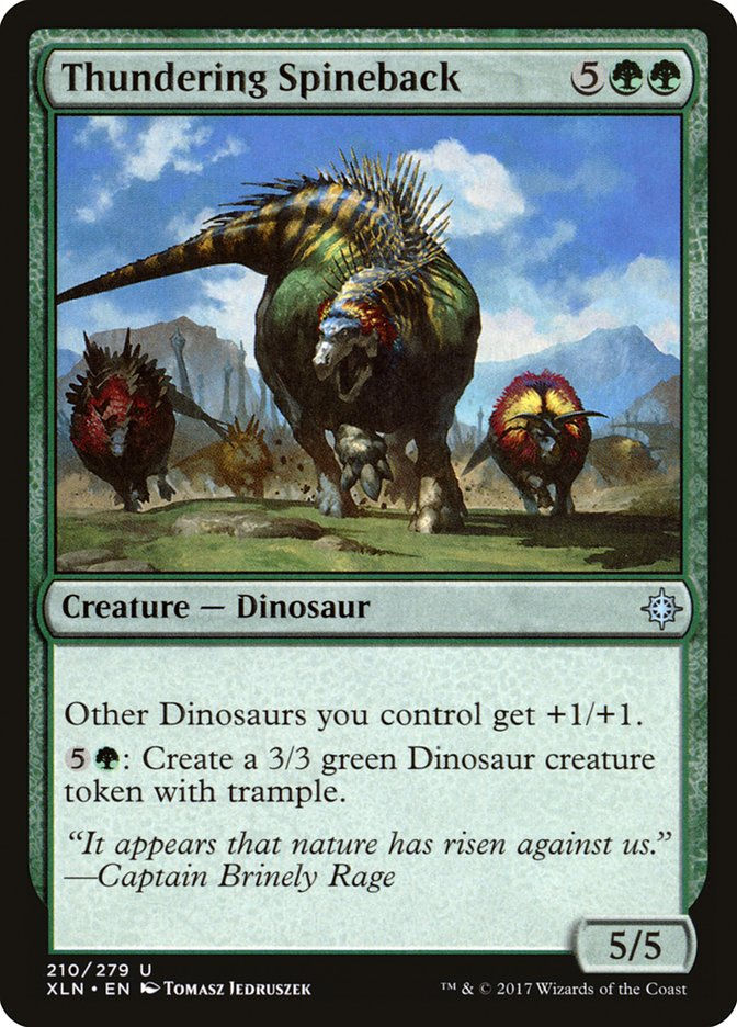 Thundering Spineback (XLN) (210)