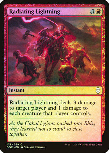 Radiating Lightning (DOM) (138) / Foil