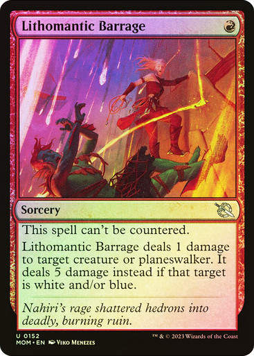 Lithomantic Barrage (mom) / Foil