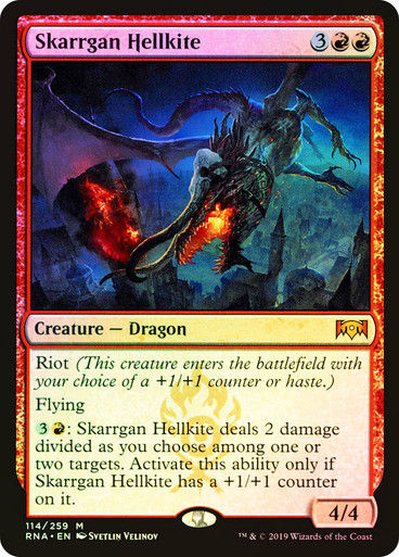 Skarrgan Hellkite (RNA) (114) / Foil