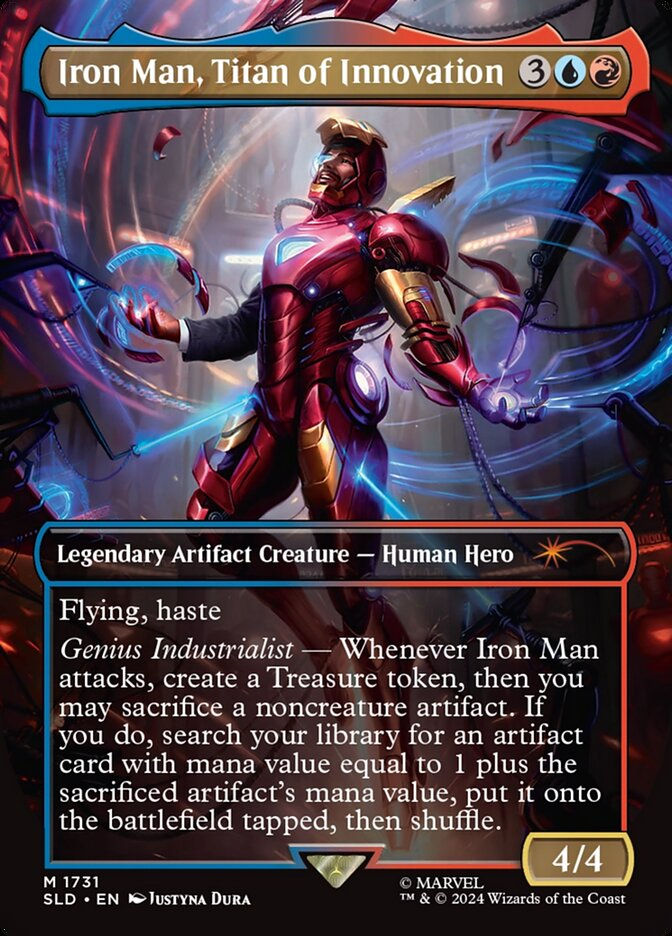Iron Man, Titan of Innovation (SLD) (1731) / Borderless
