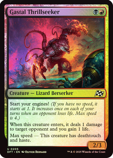 Gastal Thrillseeker (DFT) (205) / Foil